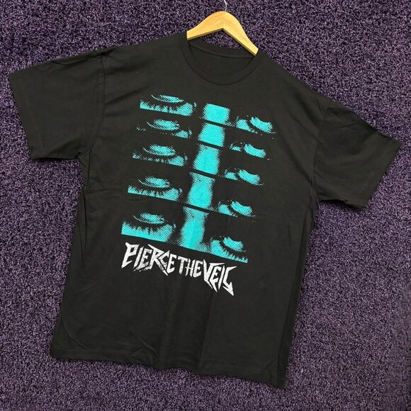 Pierce the Veil I Cant Hear You Tour Art Emo Band T-Shirt XL - Picture 3 of 4